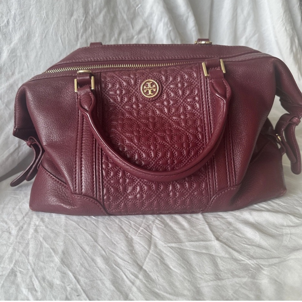 Tory Burch Deep Red Satchel